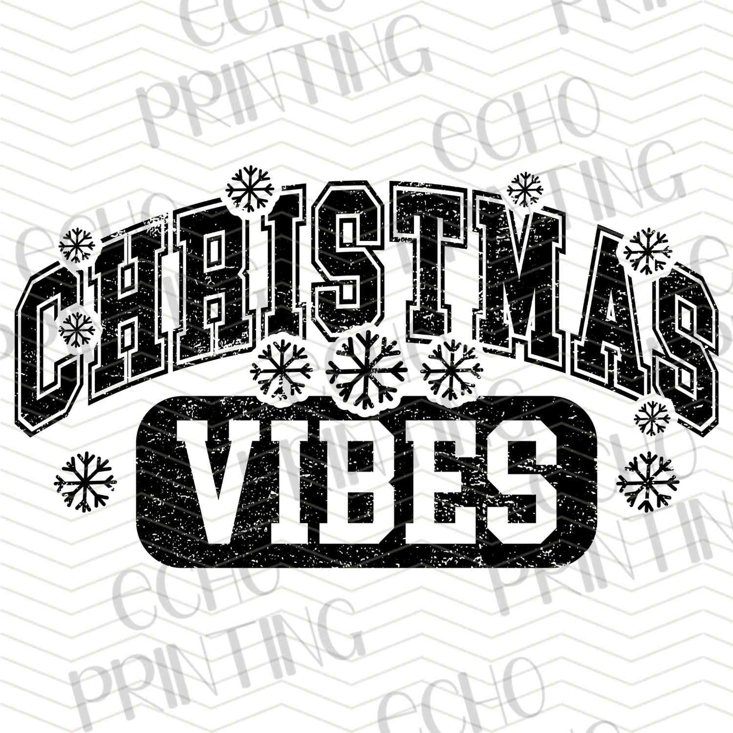 WNXM 344 - CHRISTMAS VIBES BLACK AND WHITE