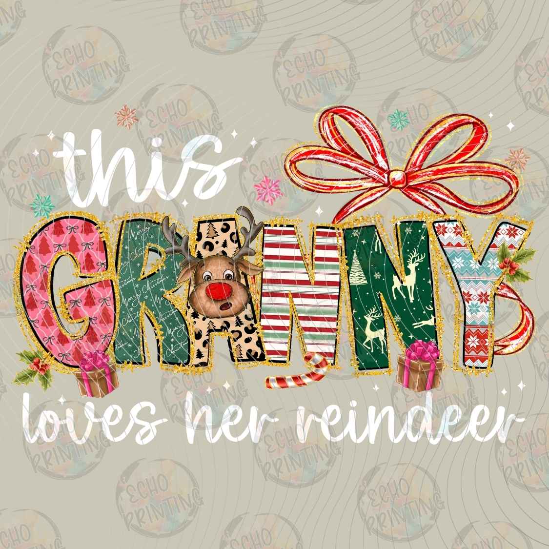 WNXM 3470 - GRANDMA LOVES HER REINDEER