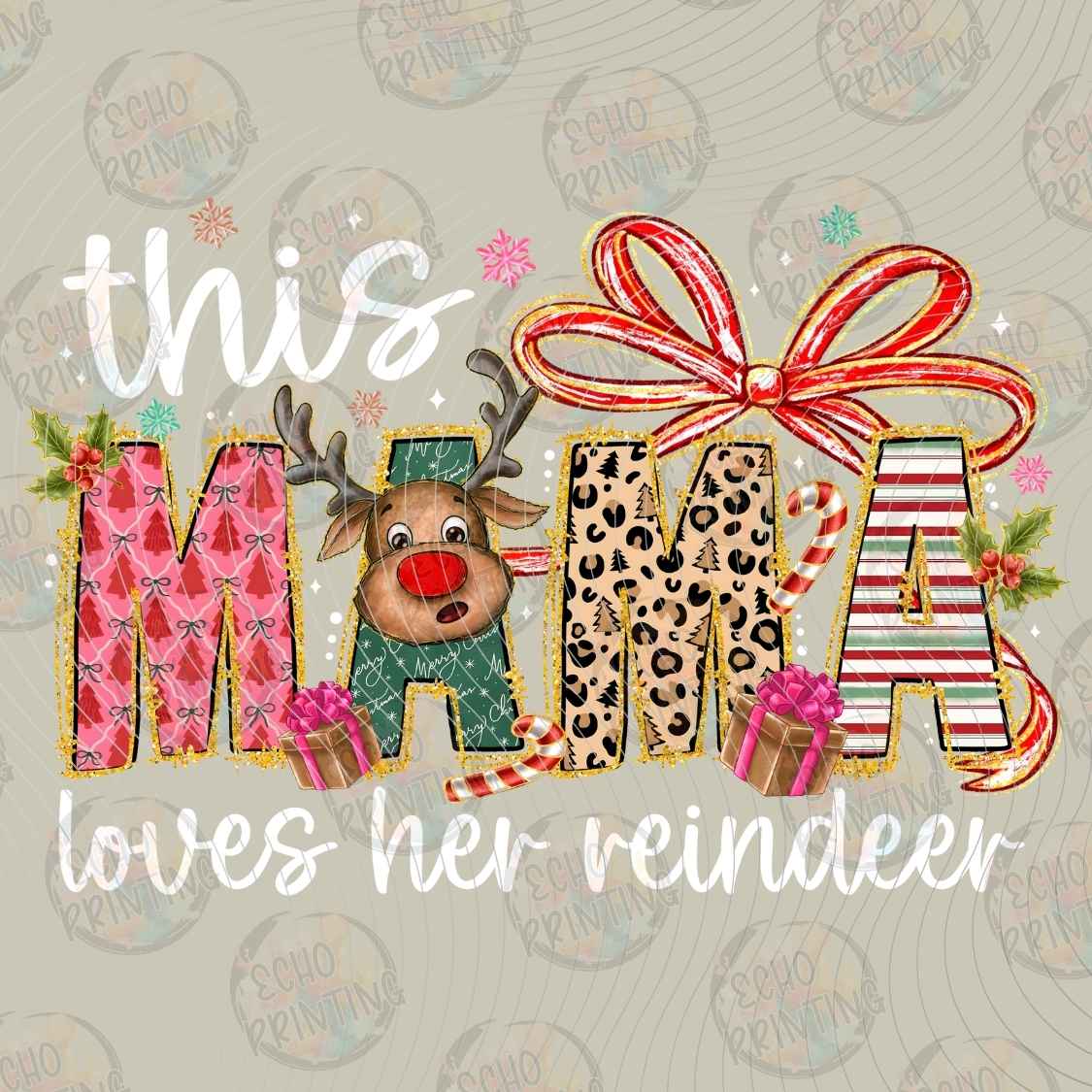 WNXM 3476 - MAMA LOVES HER REINDEER