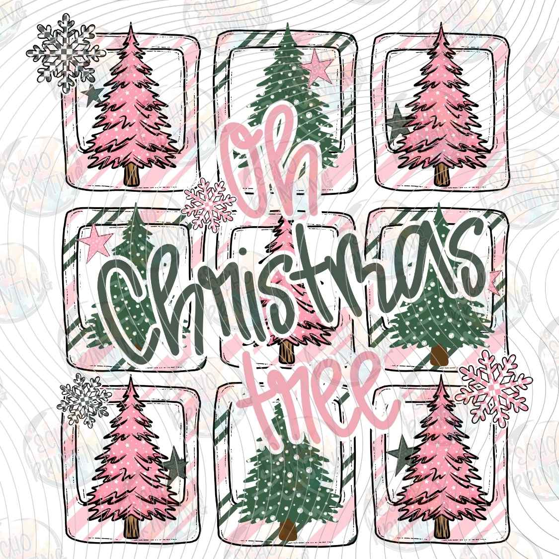 WNXM 3745 - OH CHRISTMAS TREE PATCHWORK