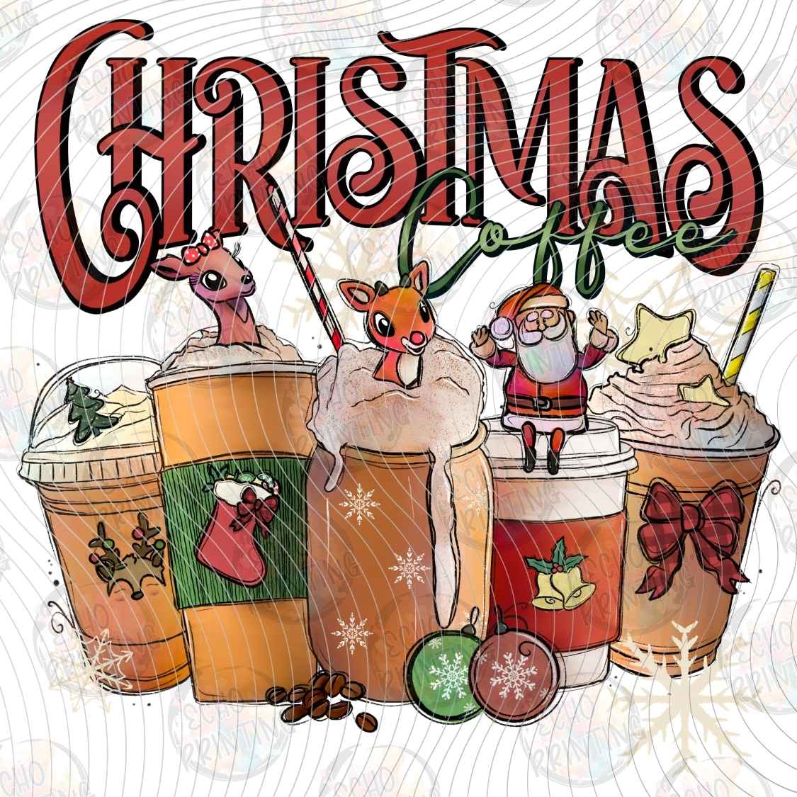 WNXM 3856 - HOLIDAY DRINKS COLLAGE