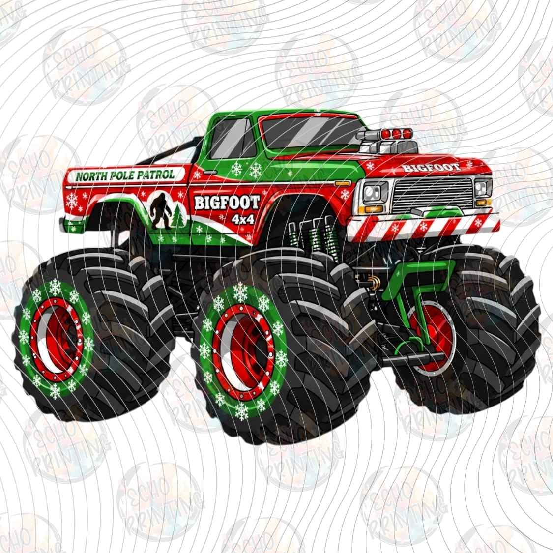 WNXM 3876 - FESTIVE MONSTER TRUCK