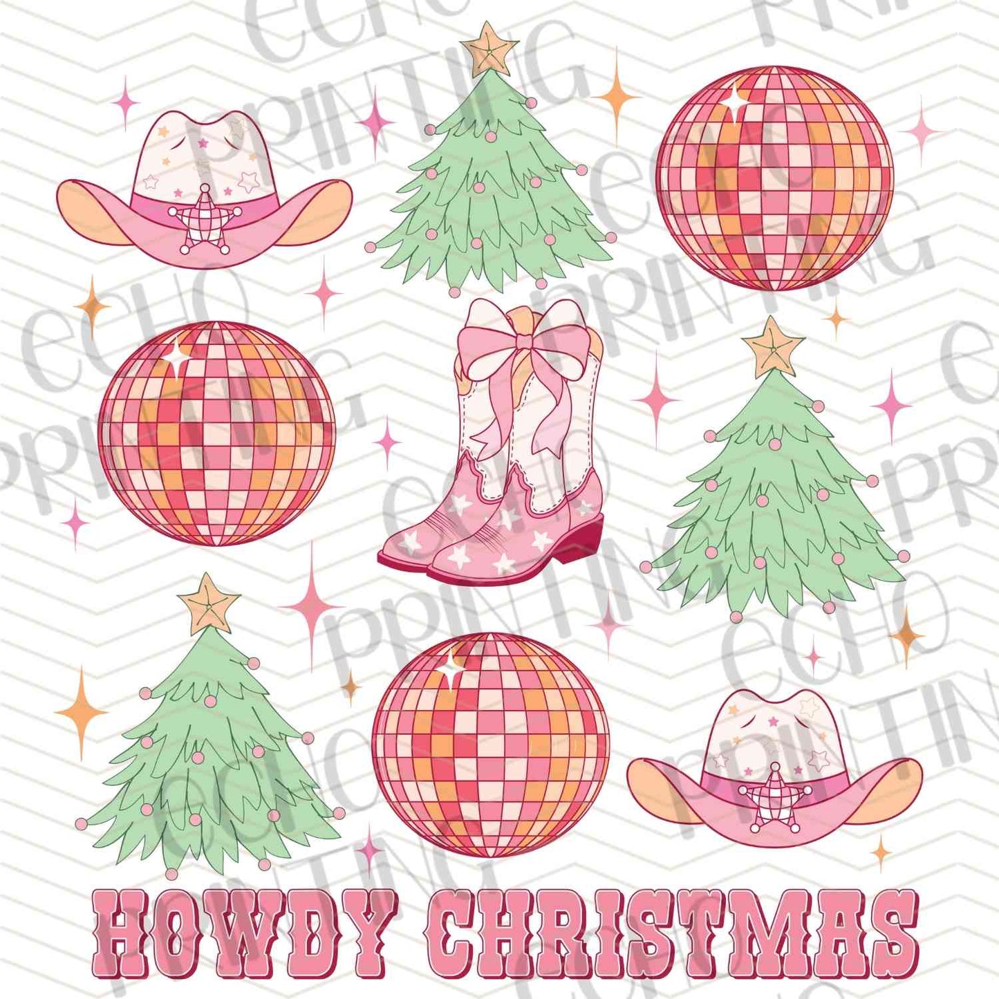 WNXM 388 - RETRO MERRY CHRISTMAS TREES