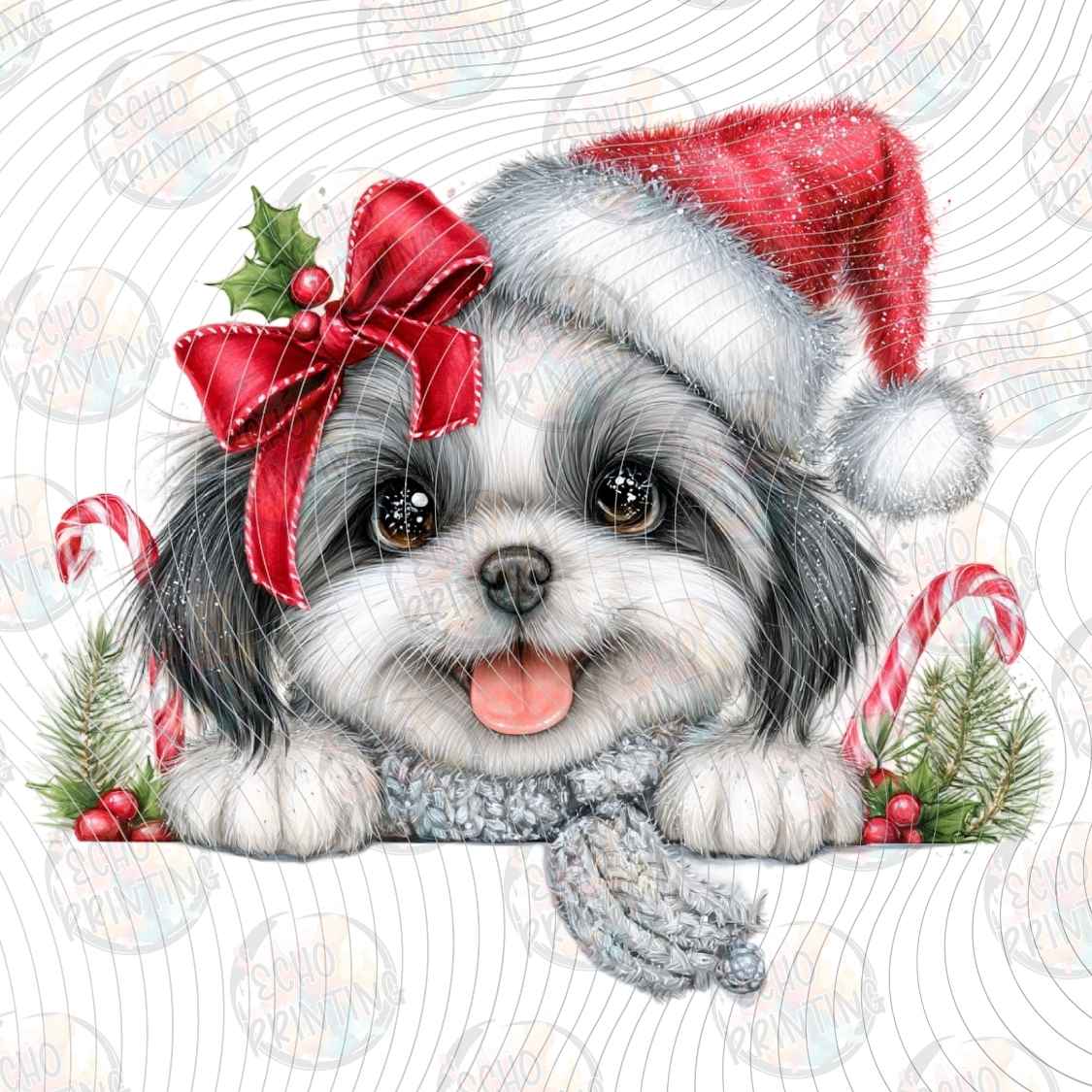 WNXM 3918 - CHRISTMAS BOW PUP