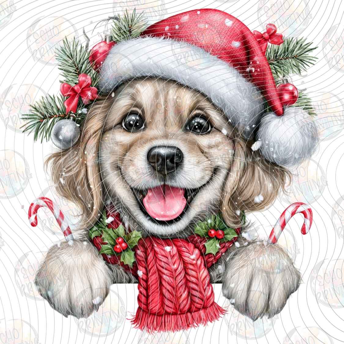 WNXM 3928 - CHRISTMAS GOLDEN PUP