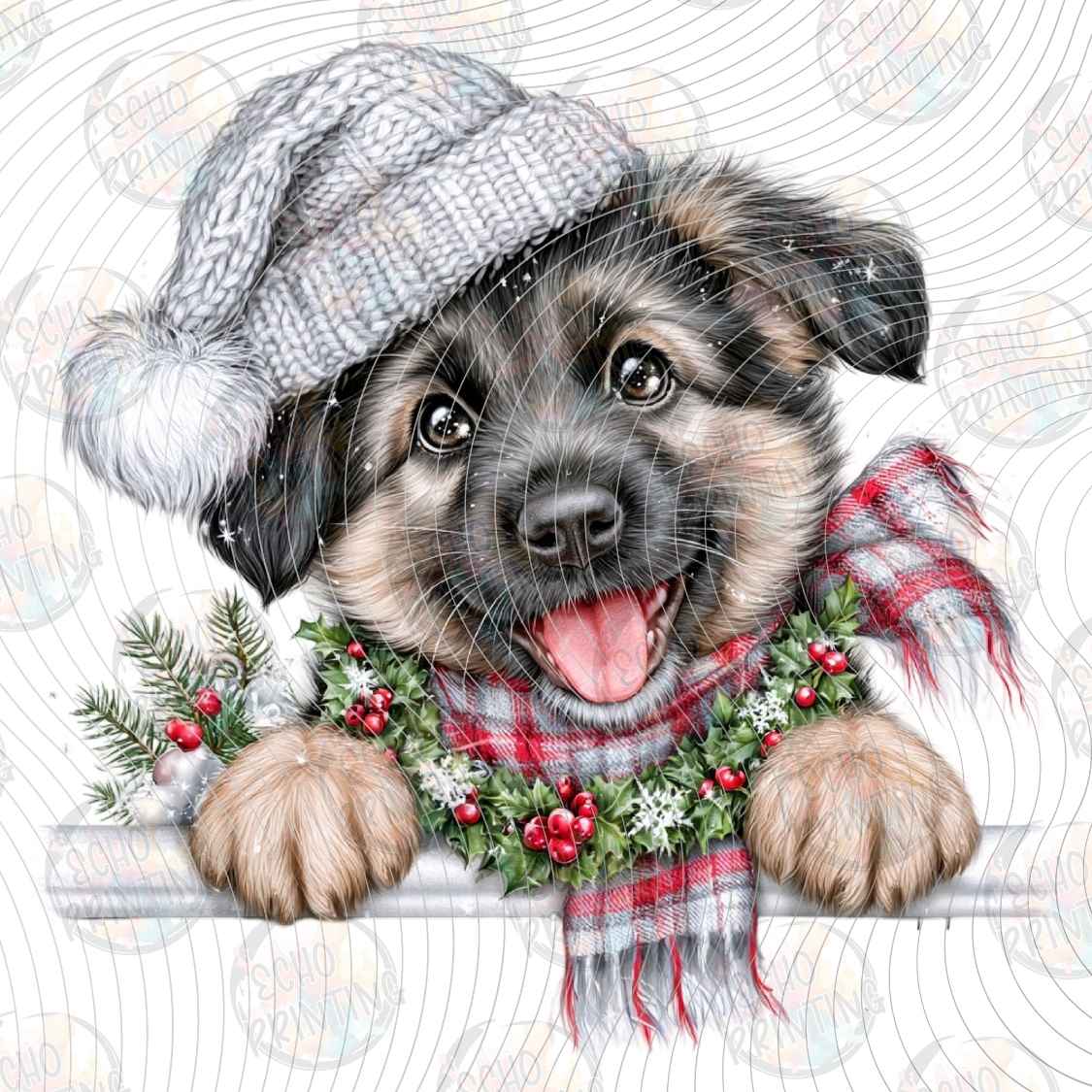 WNXM 3931 - CHRISTMAS SHEPHERD PUP