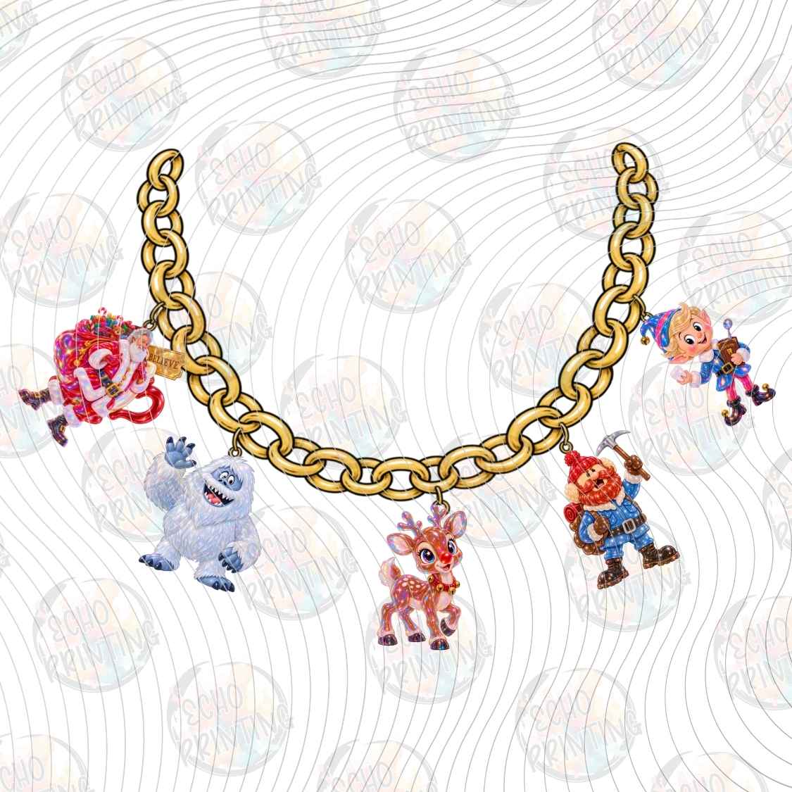 WNXM 3936 - FESTIVE CHARM BRACELET