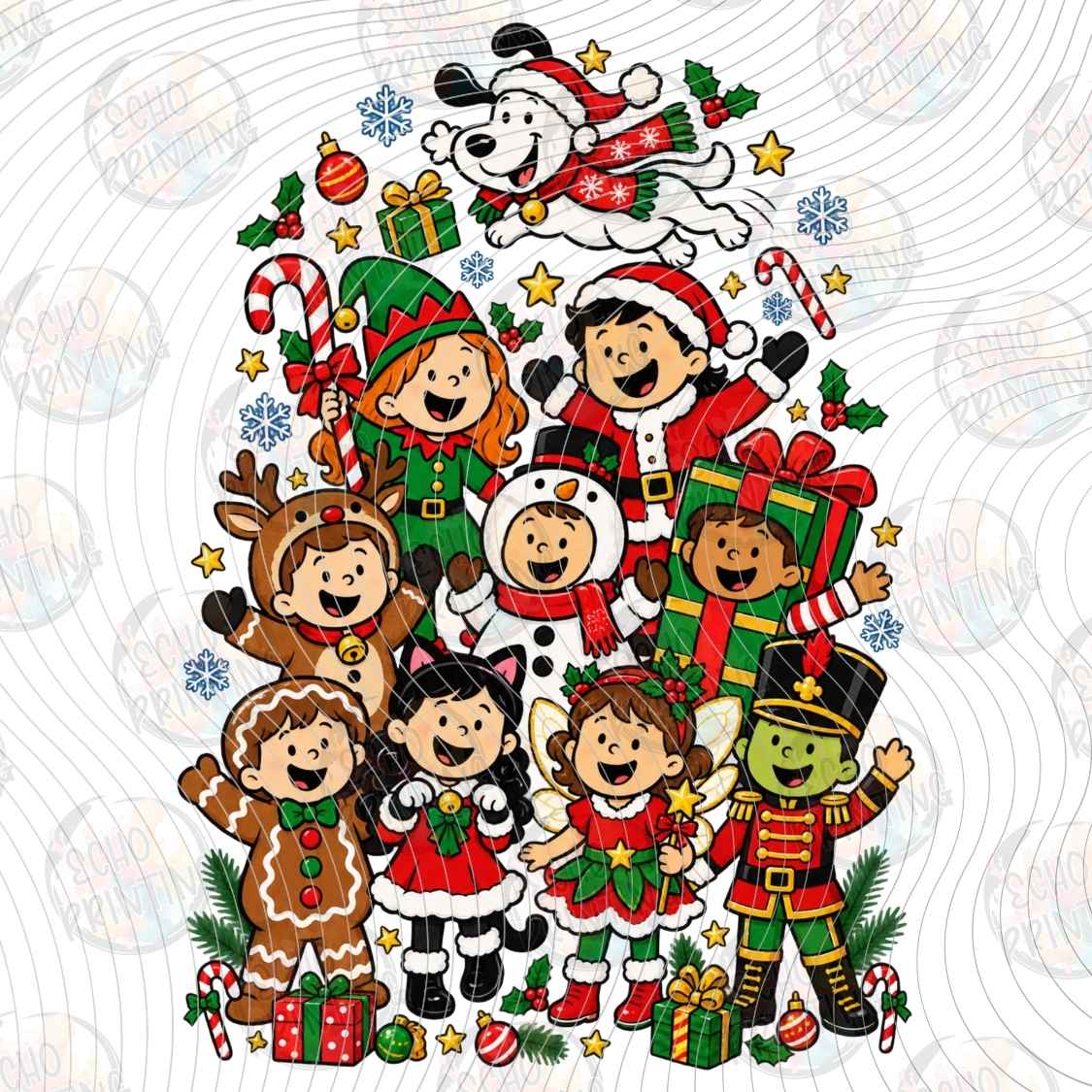 WNXM 3958 - CHRISTMAS FRIENDS COLLAGE