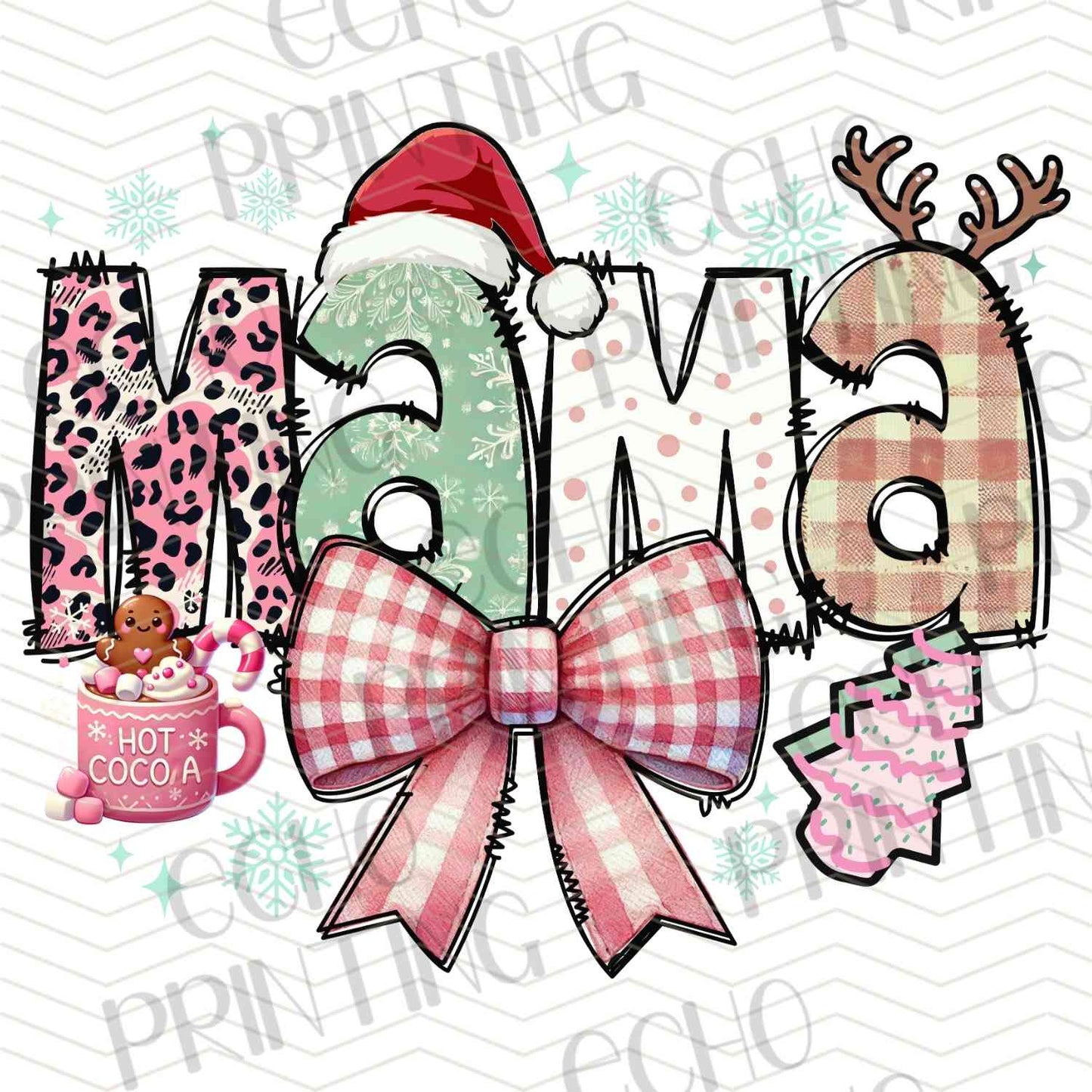 WNXM 398 - MAMA PINK BOW CHRISTMAS