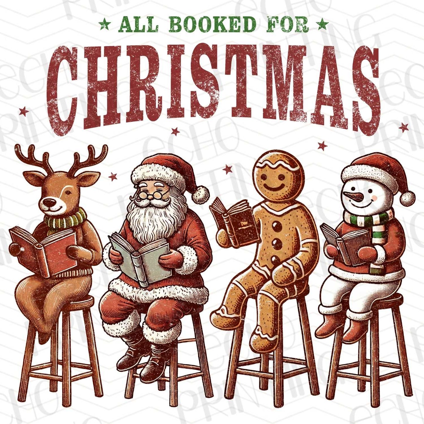 WNXM 40 – BOOKED FOR CHRISTMAS WITH HOLIDAY CHARACTERS