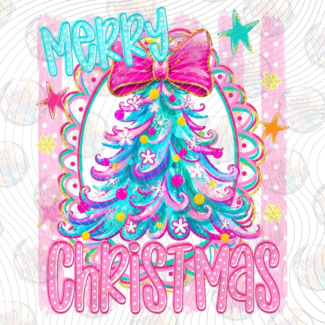 WNXM 4122 - PASTEL CHRISTMAS TREE
