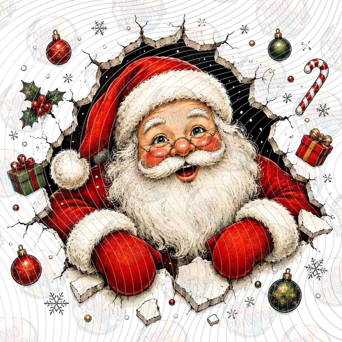 WNXM 4148 - CLASSIC SANTA PORTRAIT