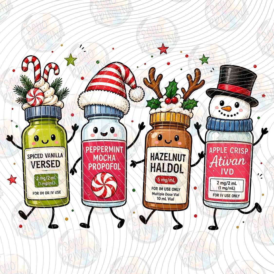 WNXM 4155 - HOLIDAY DRINKS COLLAGE