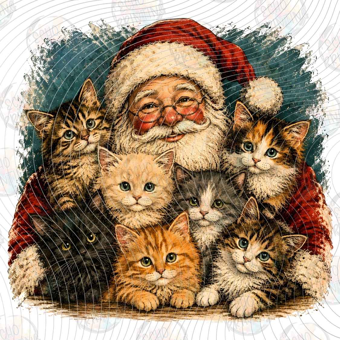 WNXM 4161 - COZY SANTA CATS