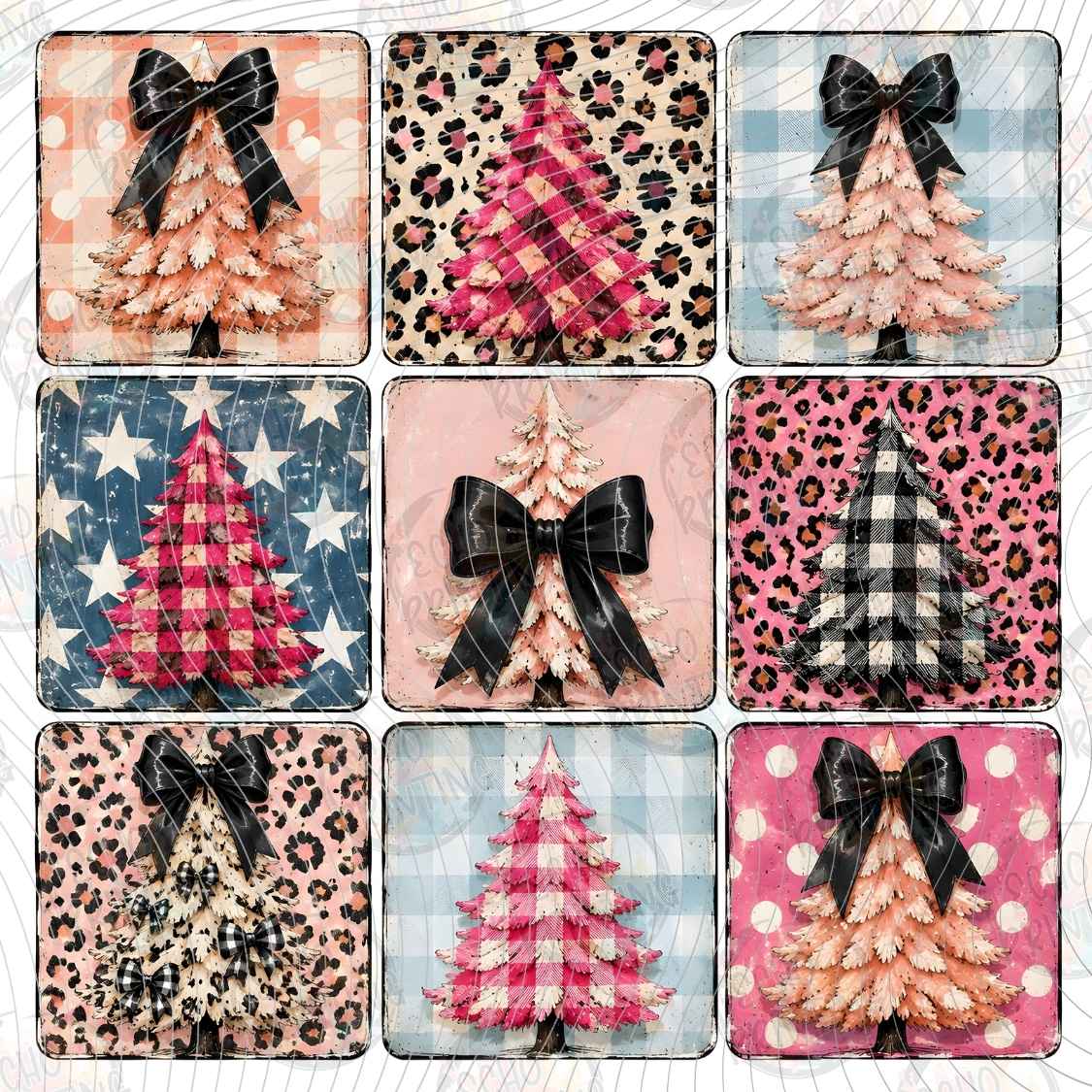 WNXM 4177 - CHRISTMAS TREE PATTERN