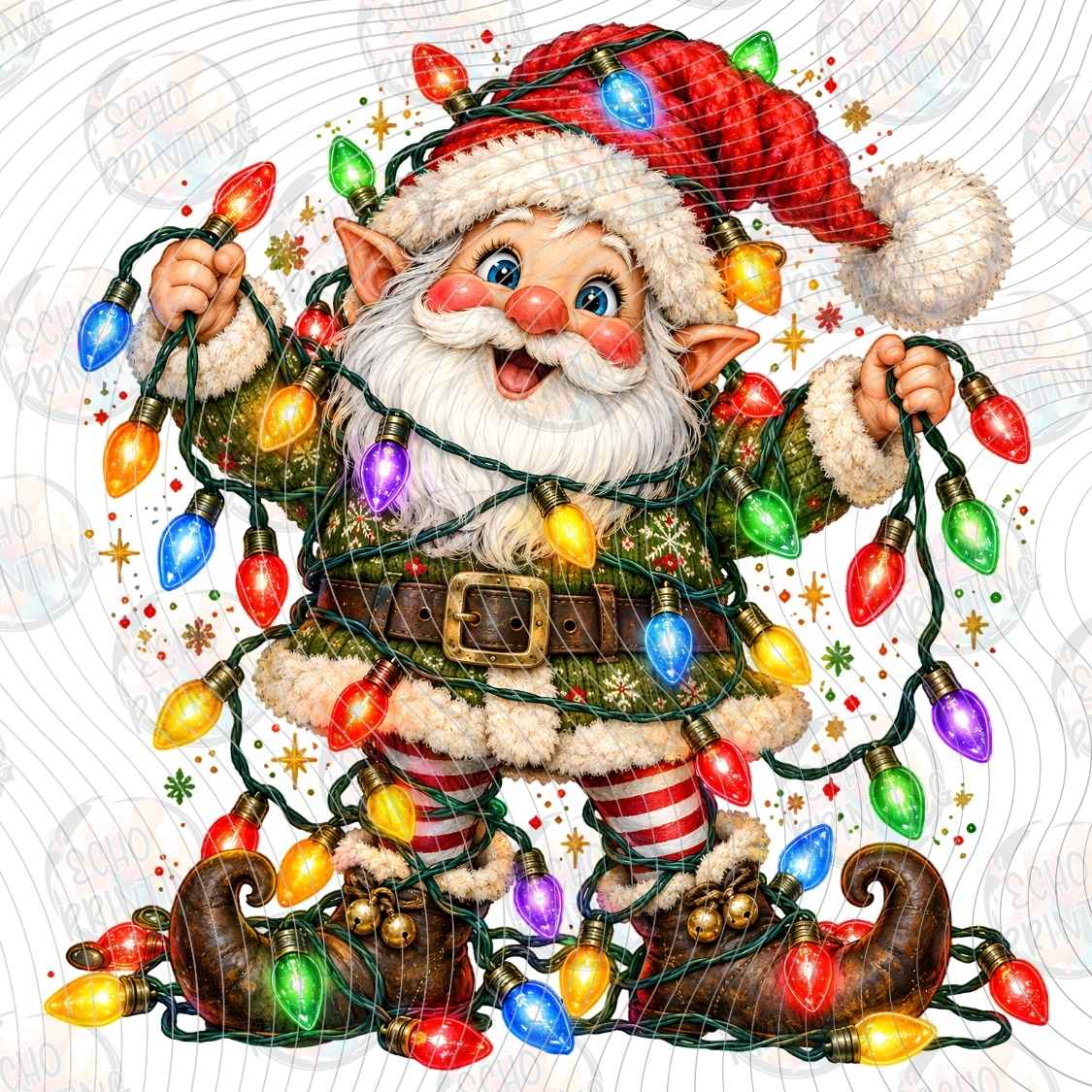 WNXM 4222 - FESTIVE SANTA LIGHTS