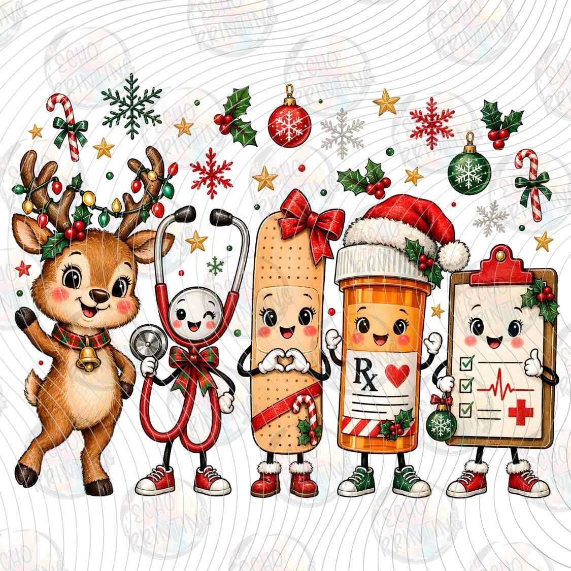 WNXM 4234 - REINDEER HOLIDAY CREW