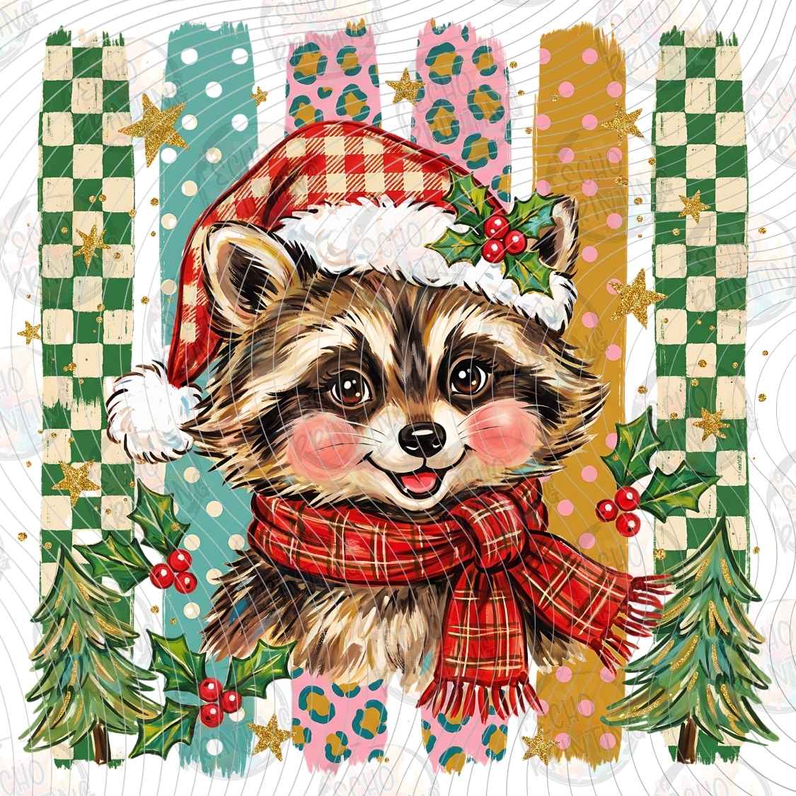WNXM 4259 - COZY RACCOON CHRISTMAS