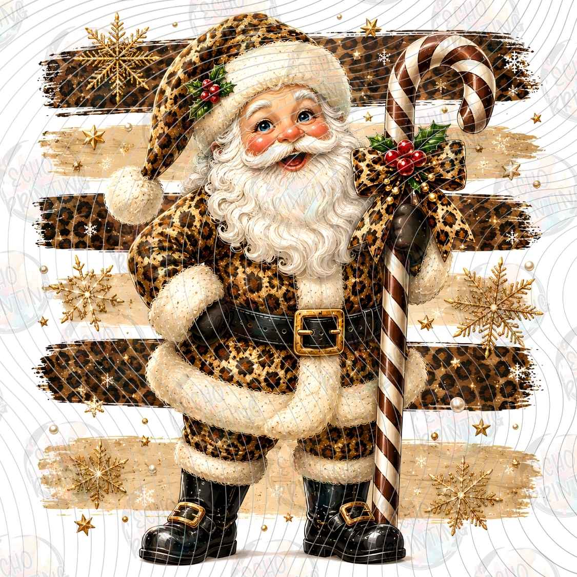 WNXM 4295 - RUSTIC SANTA PORTRAIT