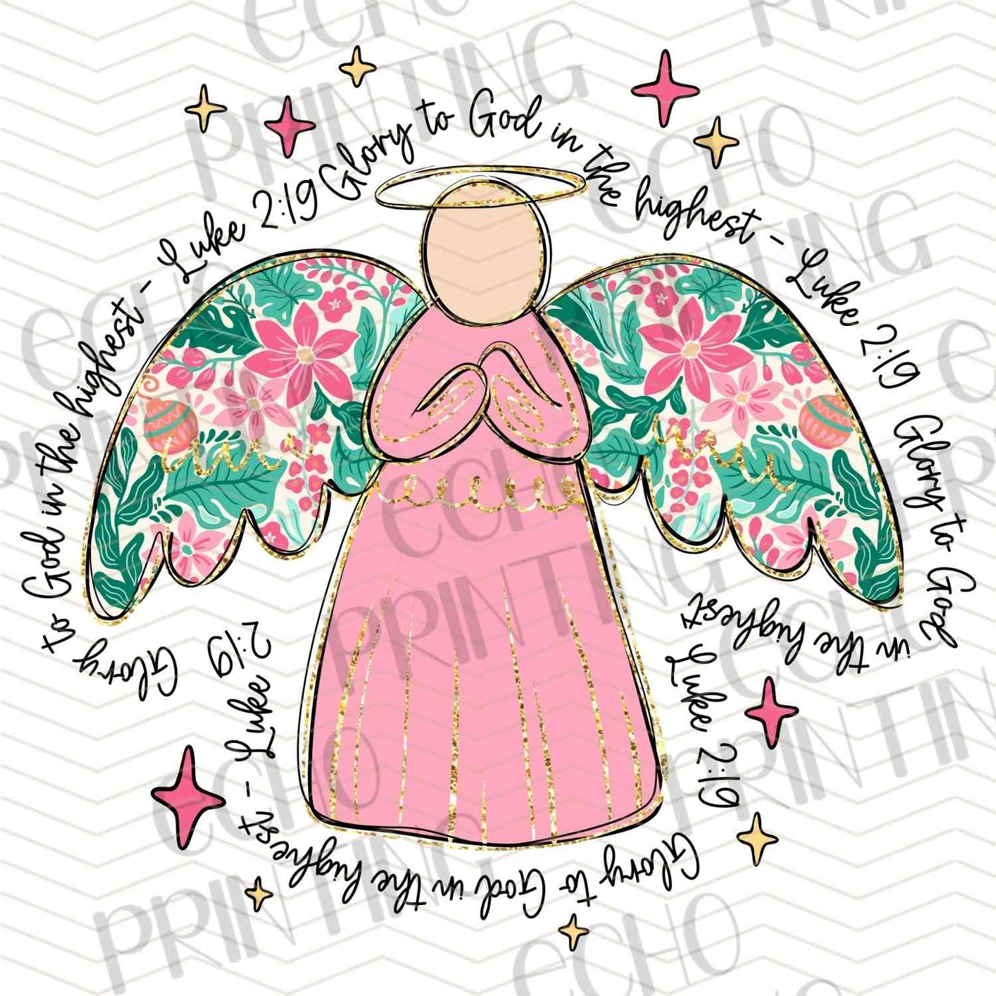 WNXM 539 – CHRISTMAS ANGEL PINK DRESS