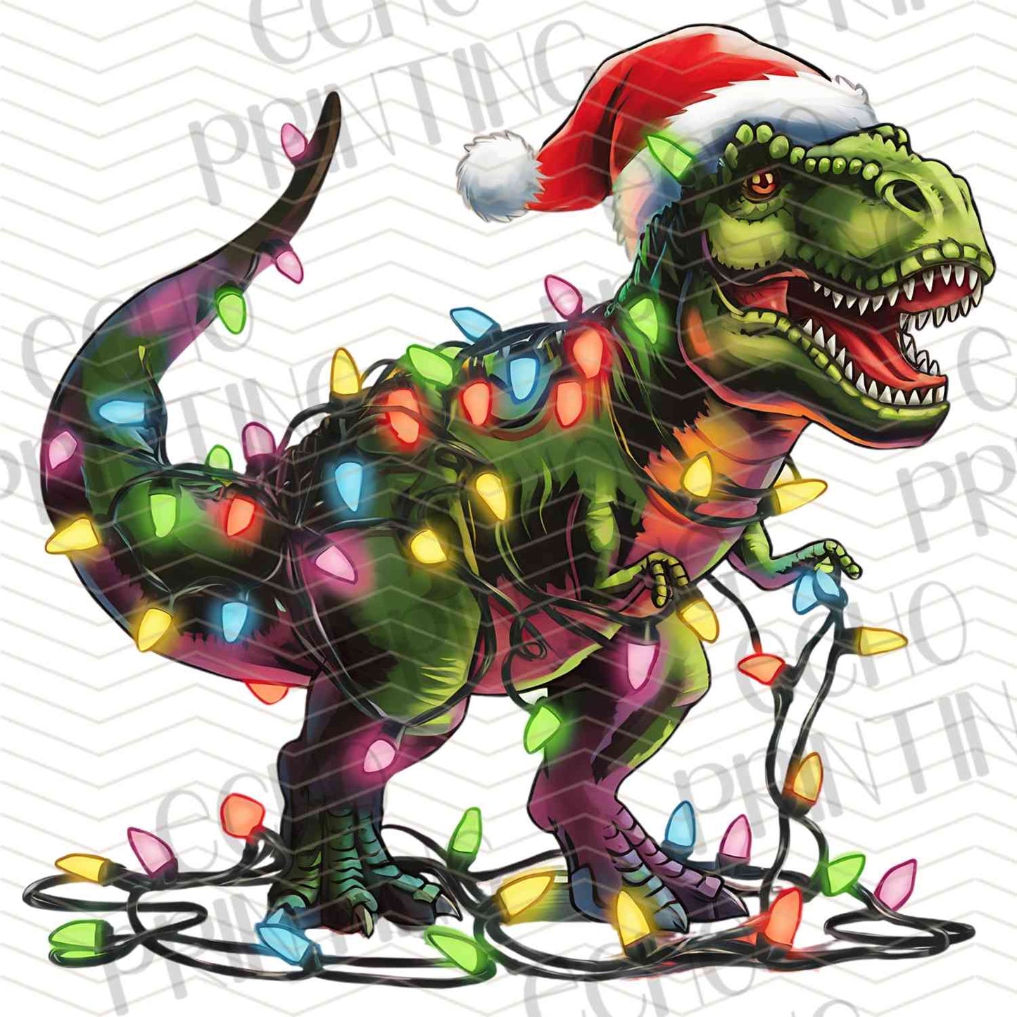 WNXM 589 - CHRISTMAS T-REX LIGHTS
