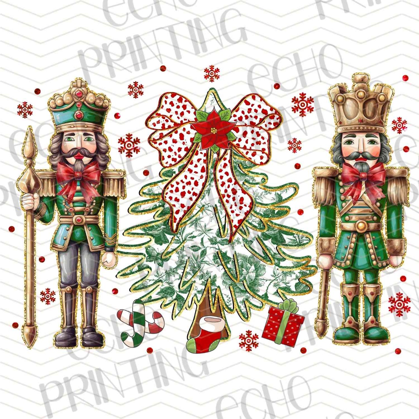 WNXM 592 - NUTCRACKER CHRISTMAS TREE SET