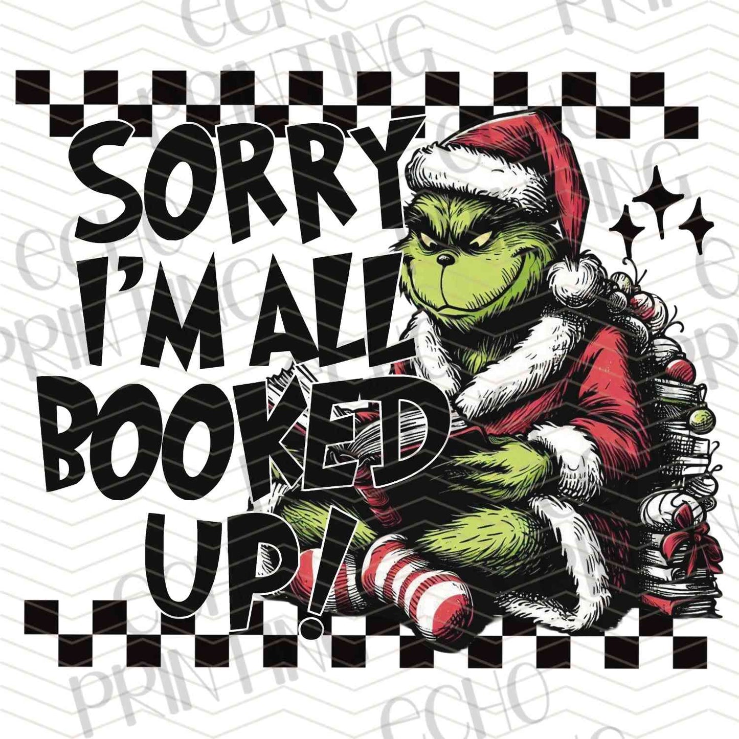 WNXM 639 – SORRY I’M ALL BOOKED UP GRINCH