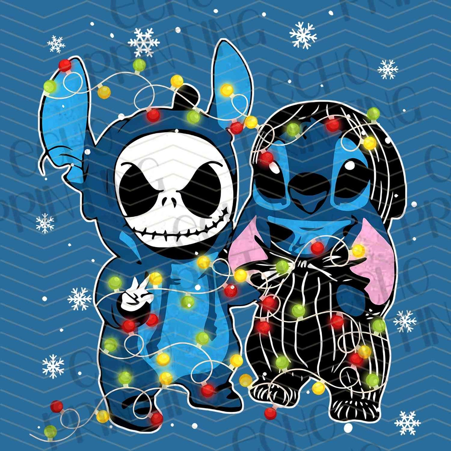 WNXM 835 – BLUE CHARACTER WITH SKULL FRIEND