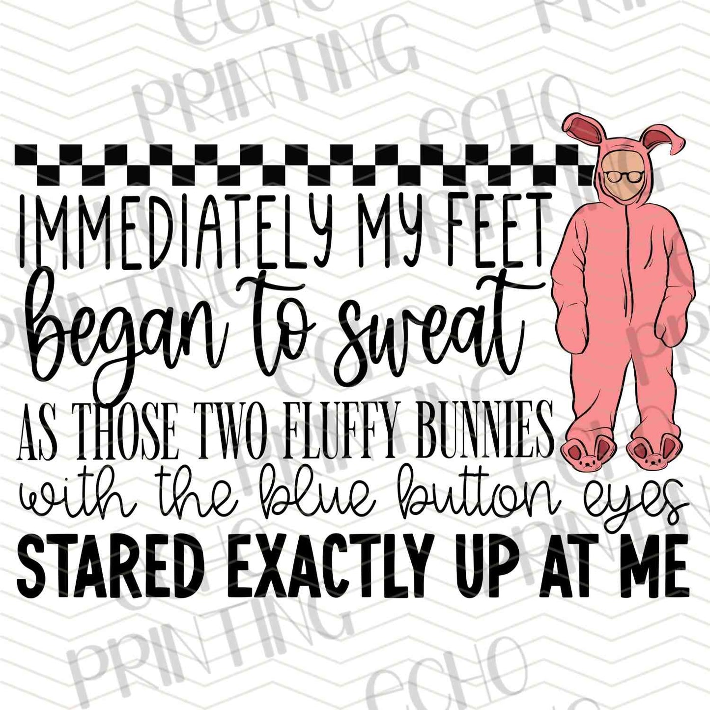WNXM 844 – PINK BUNNY FOOT SCENE