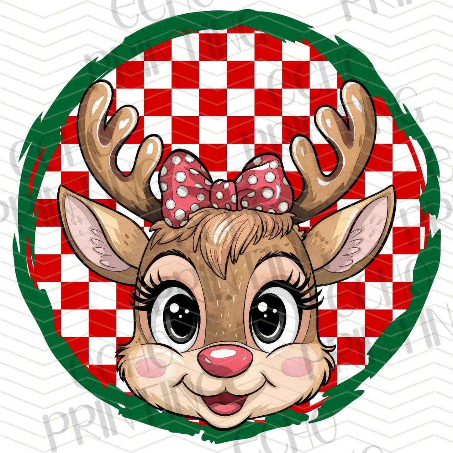 WNXM 902 – CUTE REINDEER FACE GIRL