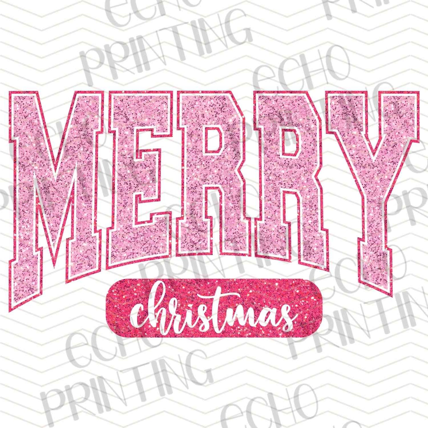WNXM 916 – MERRY CHRISTMAS PINK LETTERS