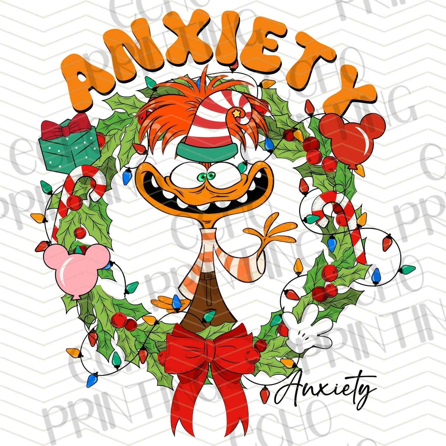 WNXM 940 – ANXIETY CHRISTMAS WREATH