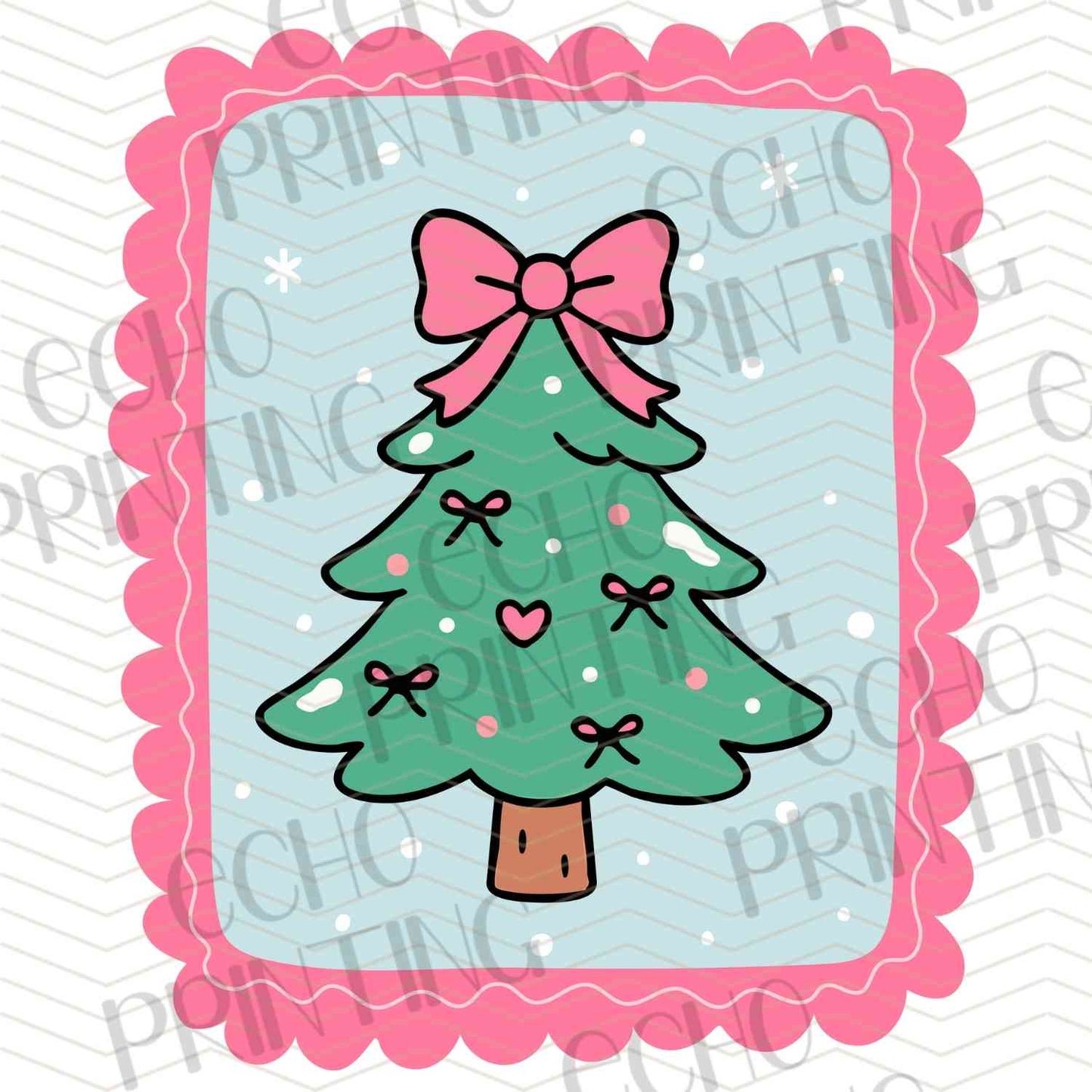 WNXM 963 – CUTE TREE WITH PINK BOW
