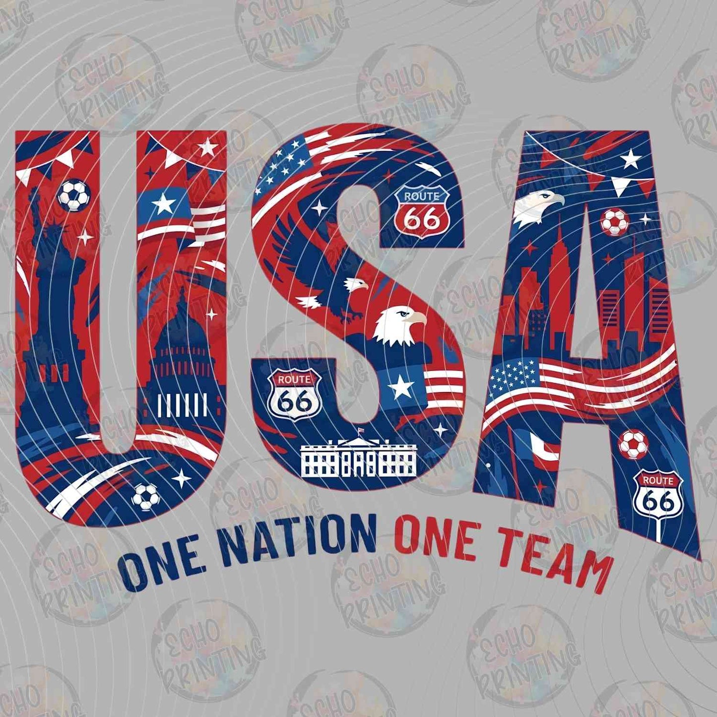 WRLCP 206 - USA ONE NATION ONE TEAM FLAG