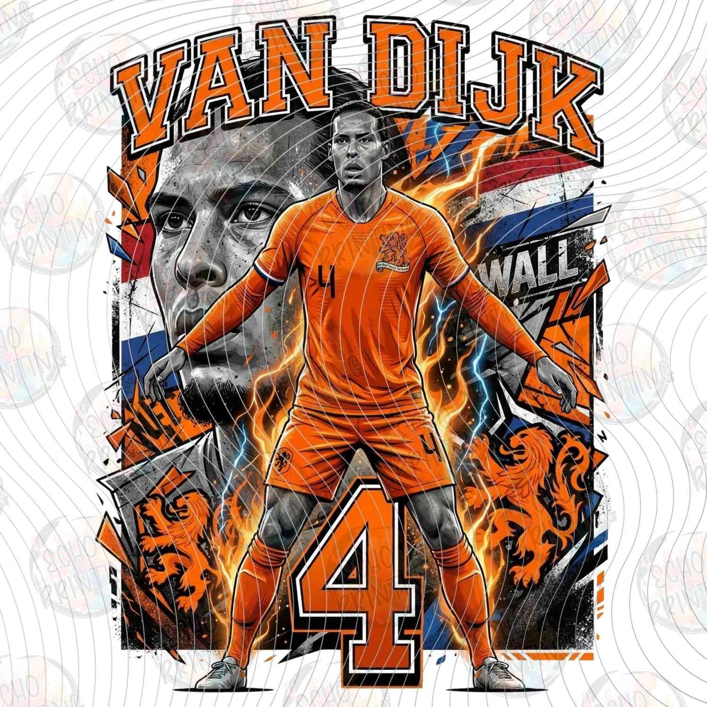 WRLCP 237 - VAN DIJK NETHERLANDS SOCCER STAR