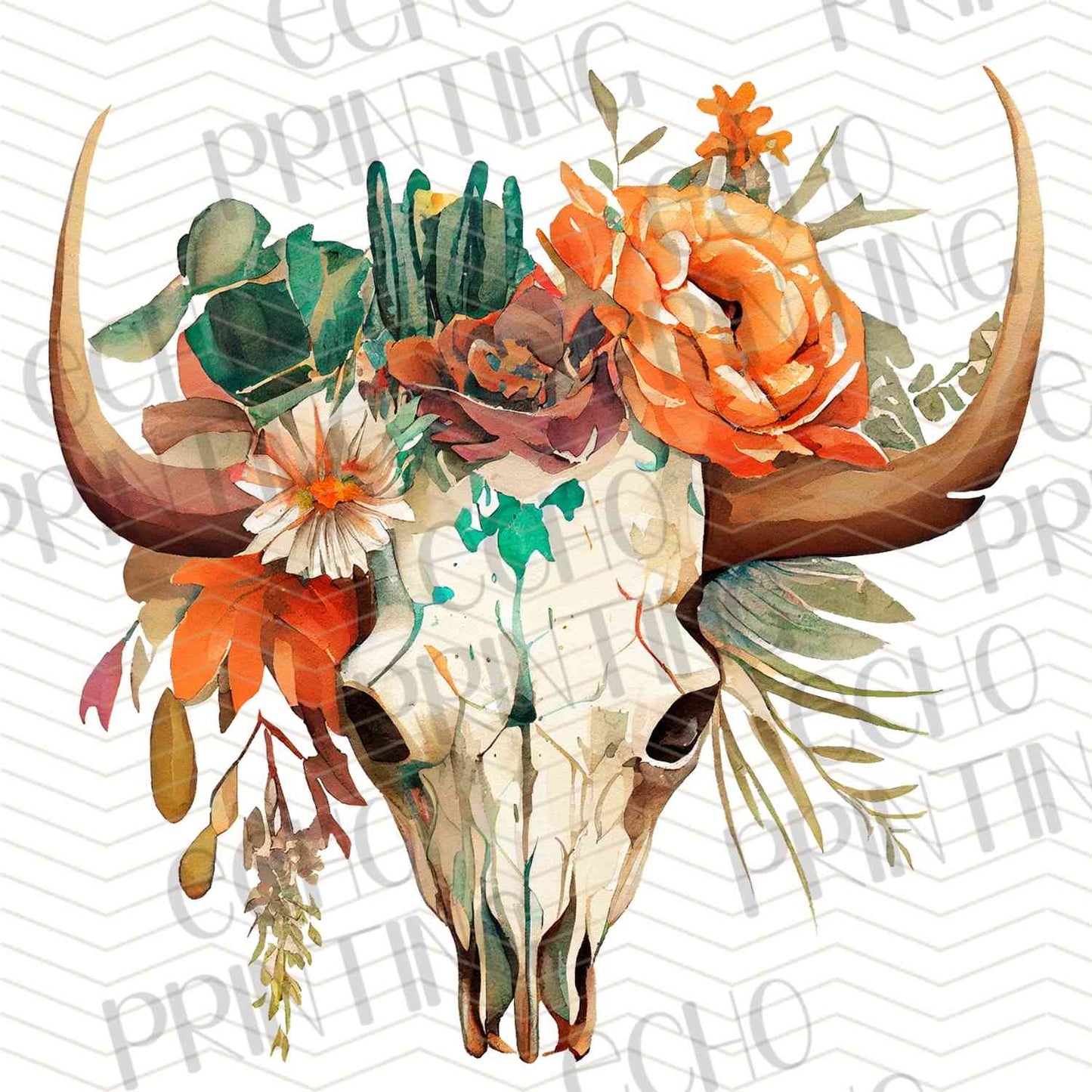 WSTNG 106 - ORANGE ROSE LONGHORN