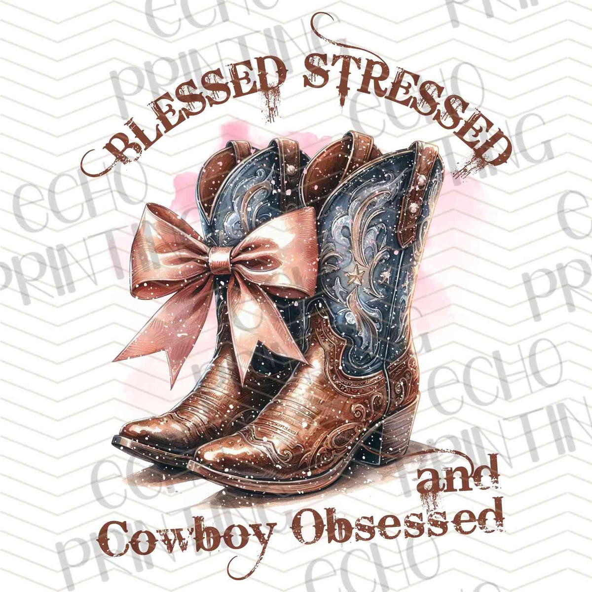 WSTNG 127 - BLESSED STRESSED COWBOY OBSESSED