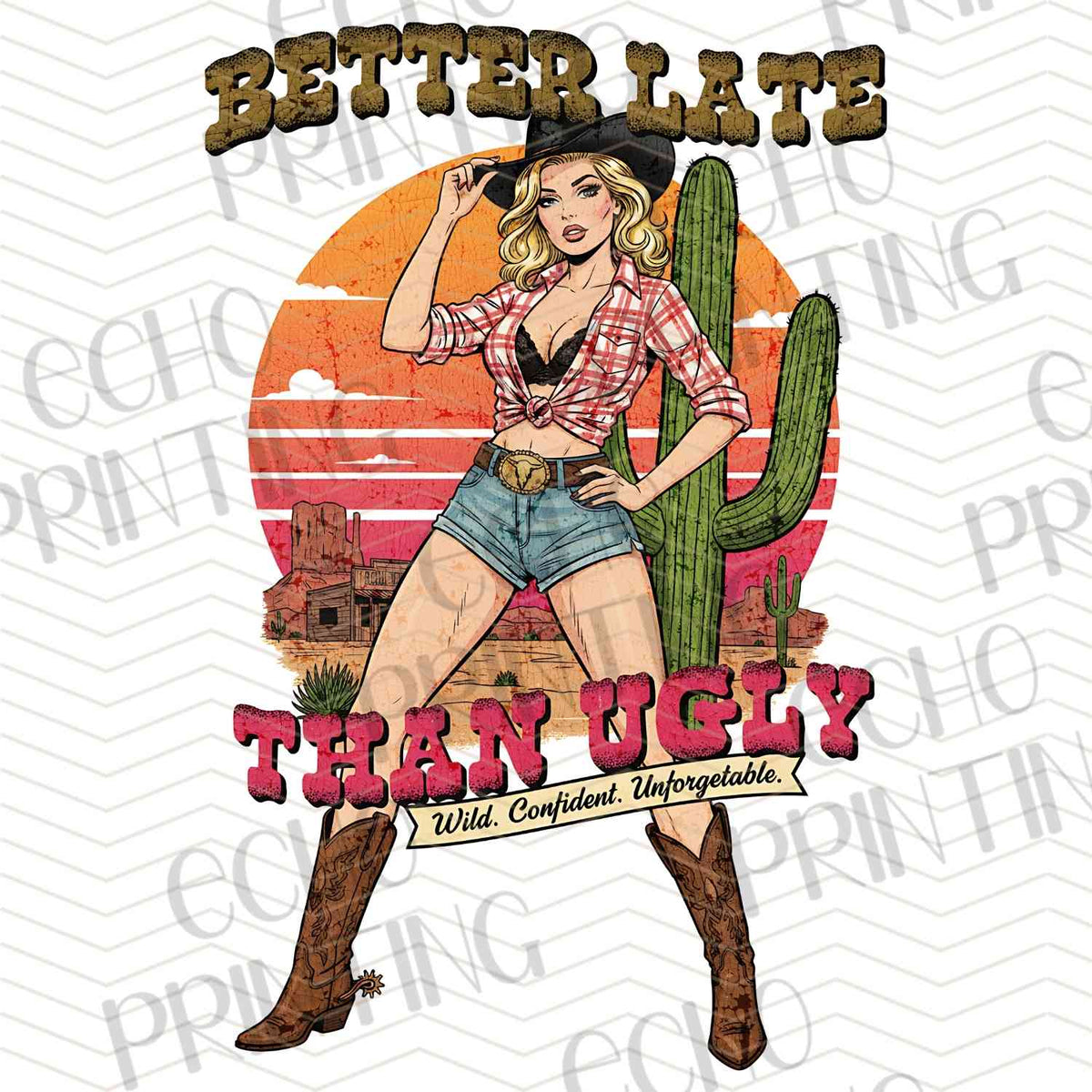 WSTNG 160 - BETTER LATE THAN UGLY PINUP