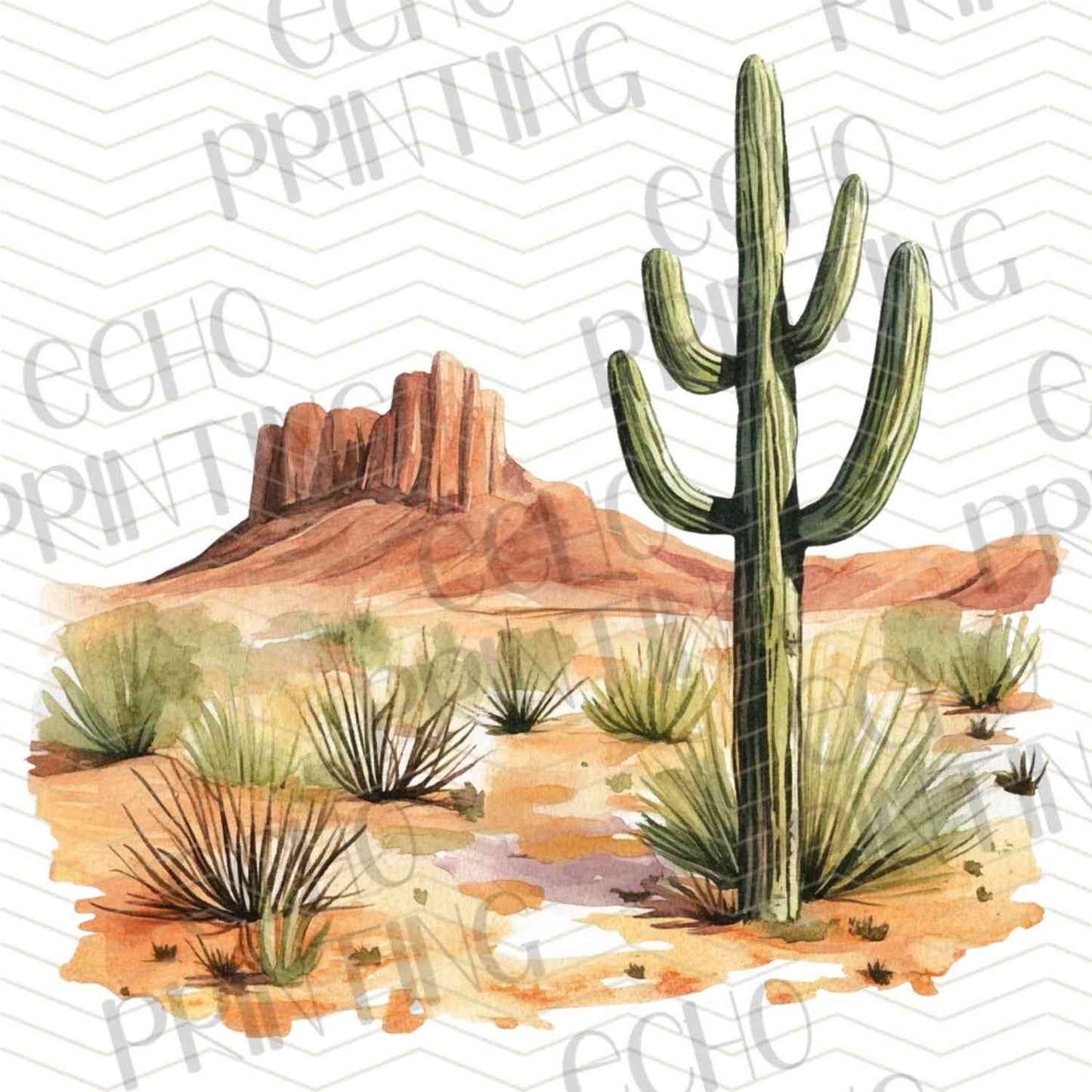 WSTNG 189 - DESERT CACTUS LANDSCAPE VI