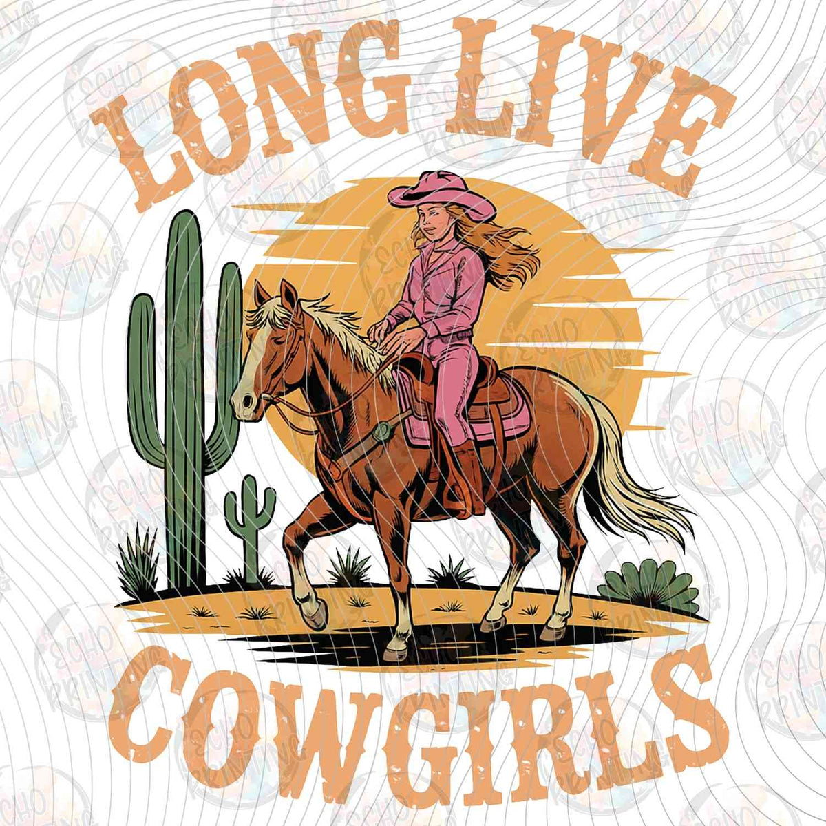 WSTNG 263 - LONG LIVE COWGIRLS DESERT SUNSET