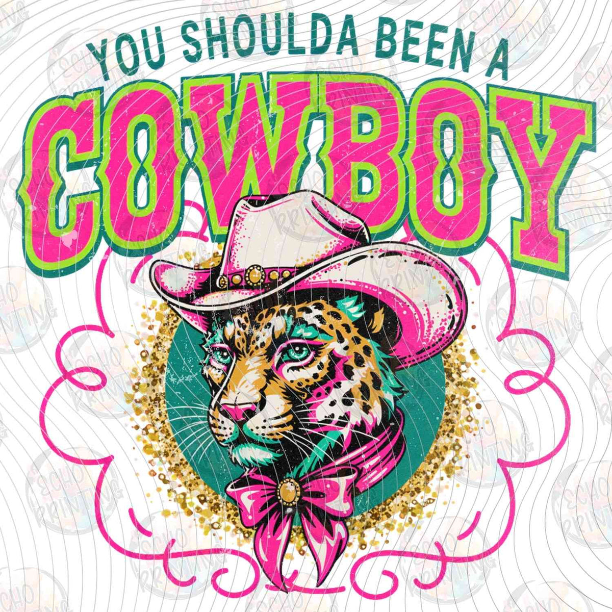 WSTNG 273 - YOU SHOULD HAVE BEEN A COWBOY LEOPARD