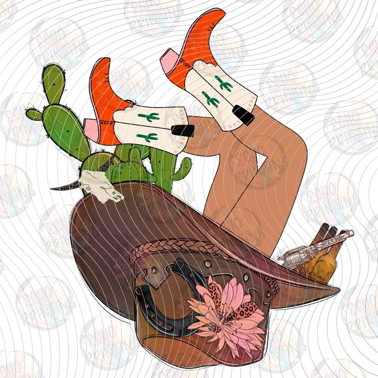 WSTNG 333 - FLOWER BOOTS