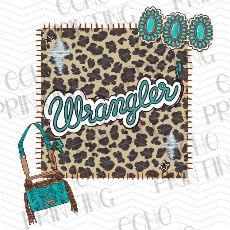 WSTNG 368 - LEOPARD WRANGLER WESTERN STYLE