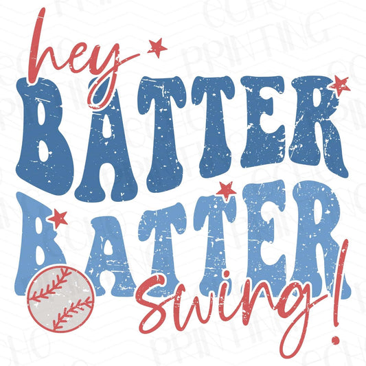 BSB 100 – HEY BATTER BATTER SWING RETRO BLUE