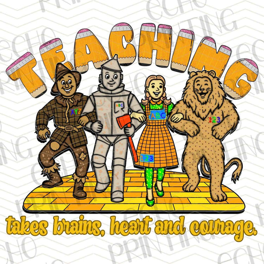 TCHR 408 – TEACHING TAKES BRAINS, HEART & COURAGE