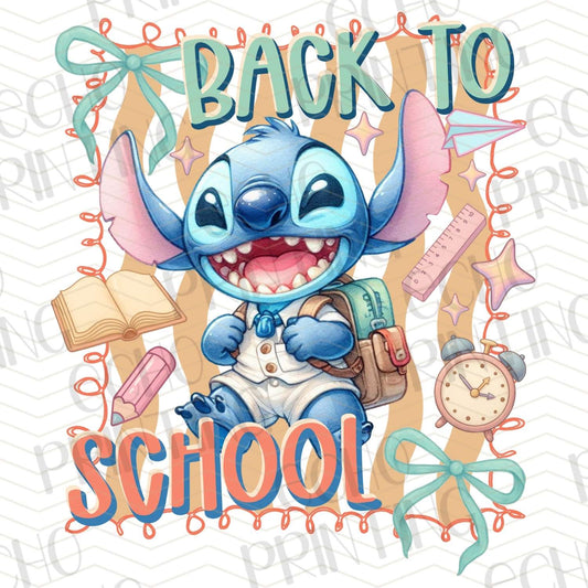 BTS 117 - BLUE ALIEN BACK TO SCHOOL