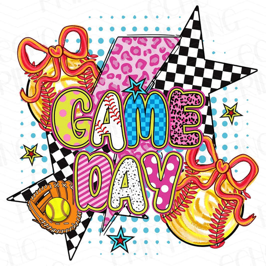 BSB 117 – GAME DAY STAR ORANGE PINK