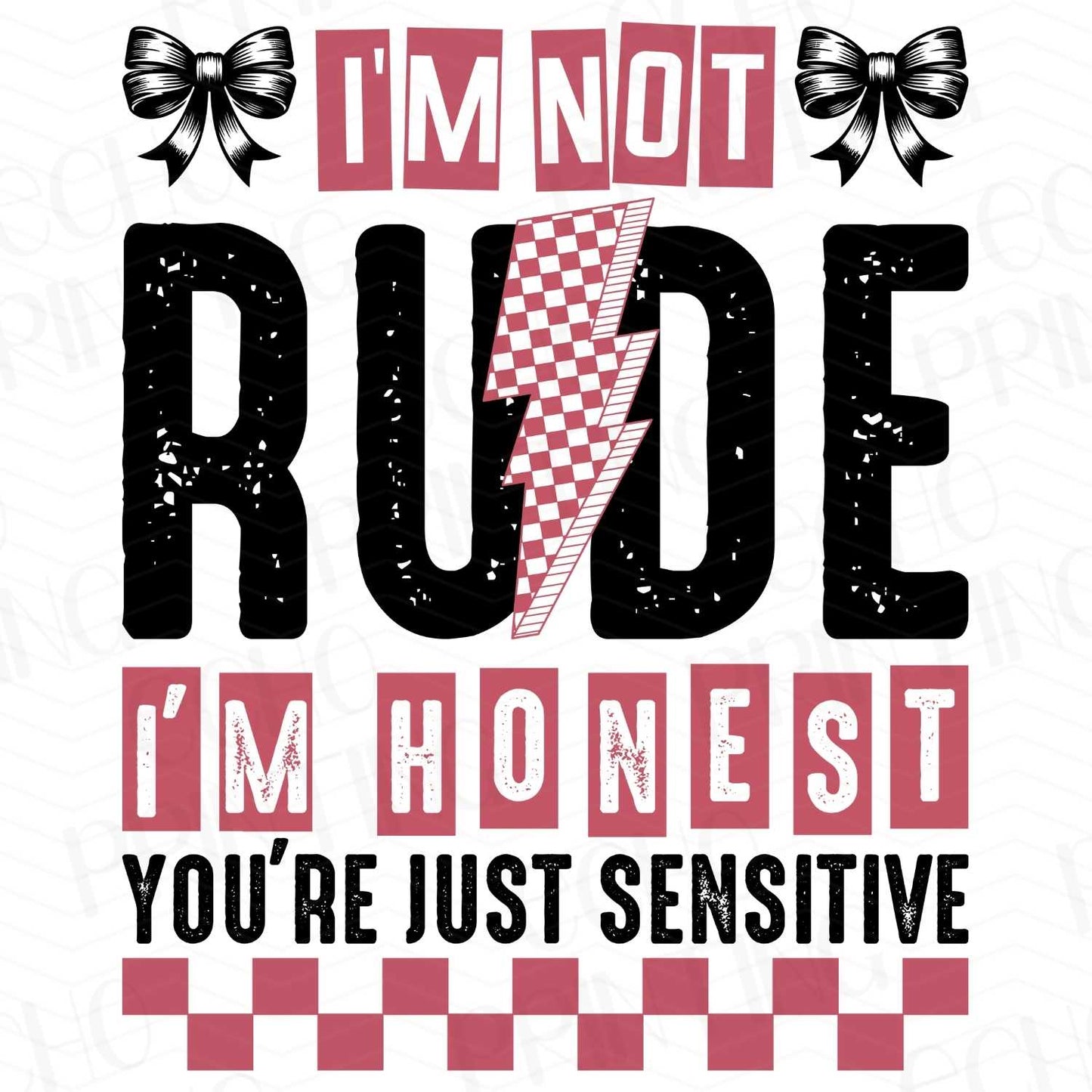 FSSG 120 - IM NOT RUDE IM HONEST