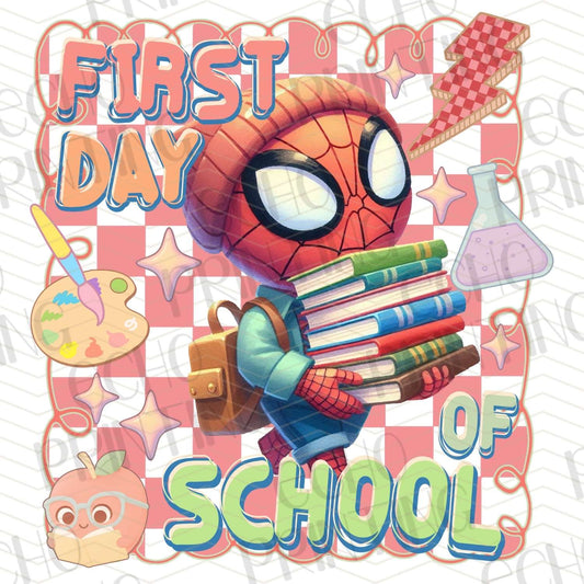 BTS 121 - RED WEB HERO FIRST DAY OF SCHOOL BOOKS