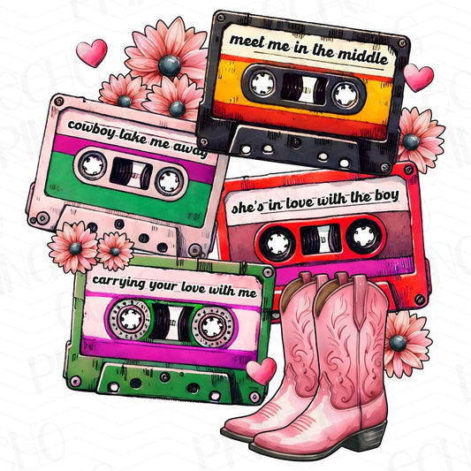 WSTNG 12 - COUNTRY LOVE TAPE MIX BOOTS